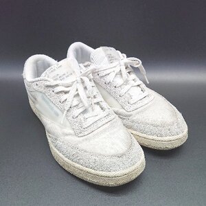 ◇ Reebok CLUB C 85 ZOZO GY0106 テニス スエード ローカットスニーカー サイズ26.5 ホワイト メンズ E