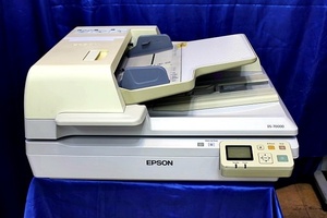 ◆訳あり品◆ EPSON A3対応 スキャナー ★DS-70000/ネットワークインターフェイスパネル DSPNNW1(EU-228 )付★ 在228S