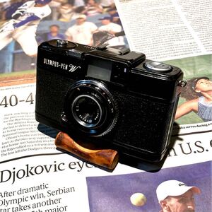 【整備済・外観美品】OLYMPUS PEN W オリンパス ペン ワイド オーバーホール・モルト交換済 完動品 オリンパスペン 少生産台数の希少機種