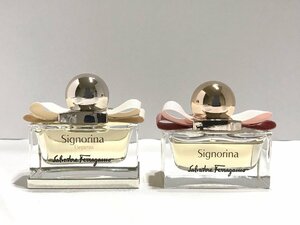 ■【YS-1】香水 ■ サルヴァトーレ フェラガモ ■ シニョリーナ EDP エレガンツァ EDP ■ 30ml 2点セット まとめ 【同梱可能商品】■D