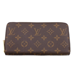 LOUIS VUITTON/ルイヴィトン ビトン M42616 ジッピーウォレット モノグラム レザー 長財布 ブラウン レディース ブランド