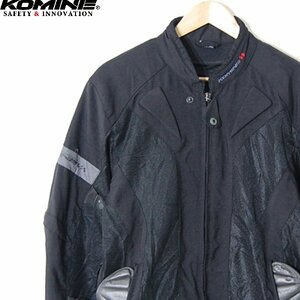 コミネKOMINE■メッシュ ライディングジャケット JK-702■2XL■ブラック ※NK4902127