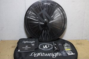 値下げ! ○Lightweight ライトウェイト AUTOBAHN オートバーン シマノフリー 11/12s対応 チューブラー カーボンディスクホイール 未使用品