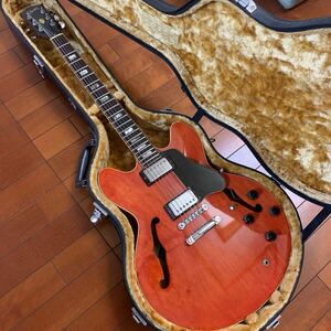 Early 70s GIBSON ES-335 TDC ステッカーナンバード PAF ７０年代初期　t-top Gibson USA Kalamazoo カラマズー 