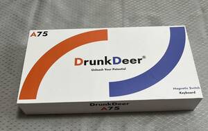  未使用に近い　DrunkDeer A75 Keyboard キャップなし