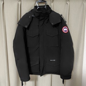 CANADA GOOSE／KAMLOOPS カナダグース／カムループス ダウンジャケット ブラック XSサイズ ミニカタログ付き カナダ製