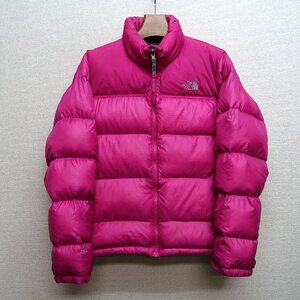 THE NORTH FACE ノースフェイス ヌプシ ダウン ジャケット 700FP レディース XLサイズ 正規品 ピンク D8539