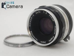 Nikon NIKKOR-S Auto 5cm F2 非Ai PAT.PEND. ニコン 絞り不良