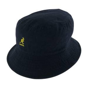 ゆうパケットOK KANGOL カンゴール タグ付き ハット sizeＭ/ネイビー