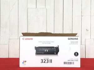 【開封済未使用品/Canon/キャノン/純正トナーカートリッジ/CRG-323Ⅱ/ブラック】OA機器事務