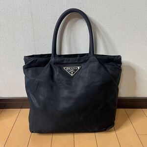 PRADA プラダ トートバッグ ハンドバッグ ナイロン ブラック