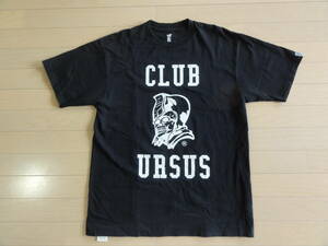 美品 URSUS BY A BATHING APE ジェネラルヘッド 半袖Tシャツ 黒 Lサイズ