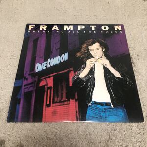 Peter Frampton　ピーターフランプトン/ breaking all the rulesブレイキングオールザルールズ/ LP レコード/ライナー有 / 洋楽ロック /