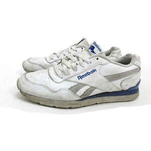 y■【26.5cm】リーボック/Reebok グライドクリップ2REEBOK ROYAL GLIDE CLIP2レザースニーカー■白MENS/51【中古】