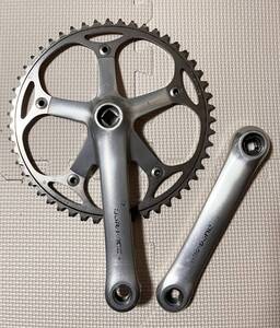 SHIMANO DURA-ACE FC-7600 シマノ デュラエース クランク チェーンリング セット NJS 165mm njs ピスト 競輪