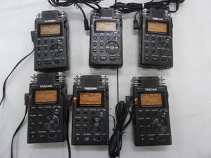 ★中古品★ TASCAM タスカム リニアPCMレコーダー DR-100MKII 6台SET品