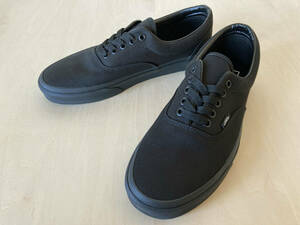 30cm 黒 バンズ エラ VANS ERA BLACK/BLACK US12/30cm VN000QFKBKA