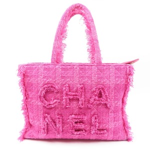 42270★1円スタート★CHANEL シャネル 新品同様美品 マトラッセ ツイード ココ金具 29番台 ロゴ トートバッグ ショルダーバッグ