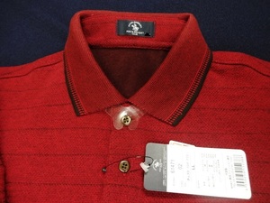 新品　POLO CLUB　ポロ　裏起毛　Ｌ　エンジ　／検パパ