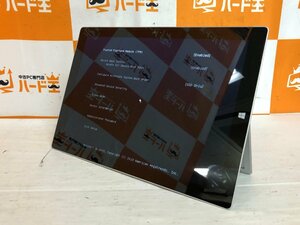 【ハード王】1円～/ノート/Microsoft Surface Pro3/Corei3-4020Y/4GB/SSD64GB/10592-G21