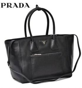 PRADA プラダ 2WAY 新品 レザー トートバッグ 半額以下