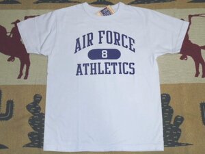 23 東洋 バズリクソンズ BR79130 101 ホワイト M 半袖 Tシャツ AIR FORCE ATHLETICS