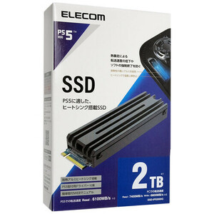 ELECOM エレコム M.2 PCIe接続内蔵SSD ESD-IPS2000G 2TB [管理:1000019853]