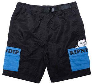 Ripndip Beverly Nylon Cargo Shorts Blue XS ショートパンツ