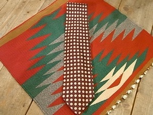 MADE IN ITARY BALLY SILK TIE DOT イタリア製 バリー シルク ネクタイ 水玉