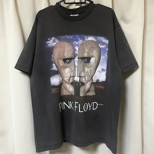 XLサイズ PINK FLOYD ピンクフロイド ロック バンド ツアーTシャツ The Division Bell 対 TSUI 黒 新品 （90s ビンテージ TULTEX USA製）