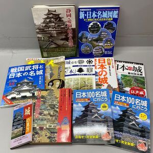 Y■⑩ 日本のお城 本 まとめ 11冊 雑誌 冊子 静岡愛知岐阜の城郭 日本名城図鑑 歴史人 戦国武将と日本の名城 日本廃城総覧 写真 解説