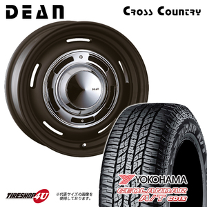 4本セット クリムソン DEAN ディーン クロスカントリー ブラック 16x8.0J 6/139.7 +0 ジオランダー A/T G015 275/70R16 ランクル