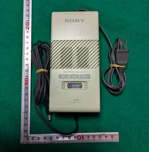 【中古・送料無料】SONY AC-D468 電圧出力確認済 ソニー ACパワーアダプター DC6/9/12V 800mA 標準DCプラグ5.5mm センターマイナス