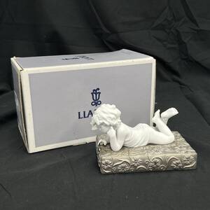 24千/A023378-1/HY16000/S021-467/ LLADRO 99H4N 8280 Observar Wondering HAND MADE IN SPAIN DAISA 2006 リヤドロ 子供 置物 箱付き