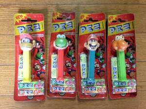 PEZ ペッツ 任天堂 ニンテンドー 4種フルコンプセット マリオ ヨッシーなど 新品 激レア ビンテージ レトロ 当時物