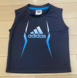 ★子供服⑦ adidas ノースリーブ　タンクトップ CLIMALITE 110 スポーツウエア　チャイルド★