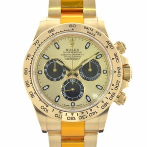 【未使用品】ロレックス ROLEX 116508 デイトナ 2023年 ランダム番 18KYG ブルー AT/自動巻 メンズ腕時計 ギャラ/箱【新中古】【美品】