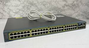 ◆ Cisco ◆ Catalyst 2960-S Series [ WS-C2960S-48TS-L V06 ] / C2960S-STACK 装着済み / ファンに少し難ありジャンク