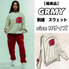 【極美品】GRMY グライミー　クルーネック　トレーナー　ストリート　海外　M