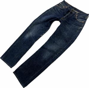 90s ☆ LEVIS 501xx USA製 デニムパンツ ジーンズ W31 風合い◎ インディゴ アメカジ ストリート 大定番 古着 人気 リーバイス■Ja6918