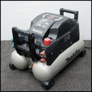 △M1) makita/マキタ エアコンプレッサー AC461XG 16L 一般圧/高圧兼用 双胴型/エアーコンプレッサー/内装工事/軽搬型