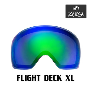 オークリー ゴーグル 交換レンズ フライトデッキ L ZERO TECH BASE製 互換レンズ OAKLEY FLIGHT DECK L