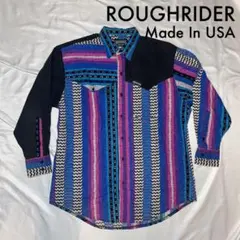 ROUGHRIDER ボタンシャツ　USA製　ビンテージ