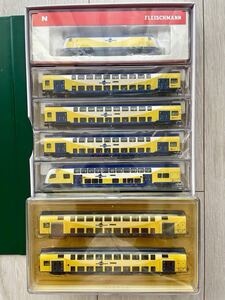 ★ドイツ国鉄【新品未走行】FLEISCHMANN738701.DB BR146メトロノーム+客車862801.2等+862802.2等+862701.1/2等+862081.1/2等制御+TRIX15852