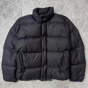 １円～ 最高級 MONCLER grenoble モンクレール グレノーブル 青タグ 肉厚 ダウンジャケット ブラック 3（L~XL） 短丈 ボリューム 人気