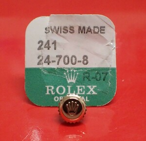 ROLEX ロレックス 純正 700-8 金 リューズ 7mm パケ開封済み 1680 6263 6265【1】