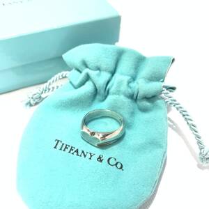 1円～ 6T60581224 TIFFANY＆Co ティファニー リング 指輪 エルサペレッティ カーブドハート SV925 シルバー アクセサリー