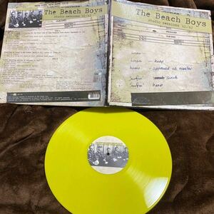 【LP】The Beach Boys Studio Sessions 61-62 Yellow vinyl 2000年Get Back576 reissue gatefold ビーチボーイズ