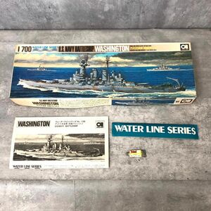 AOSHIMAアオシマ 1/700 アメリカ海軍 戦艦ワシントン U.S.NAVY BATTLESHIP 106