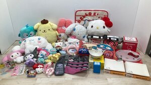 サンリオ シナモン ハローキティ マイメロディ ポチャッコ ポムポムプリン 等 ぬいぐるみ 景品 グッズ 等 まとめ セット[D1754]